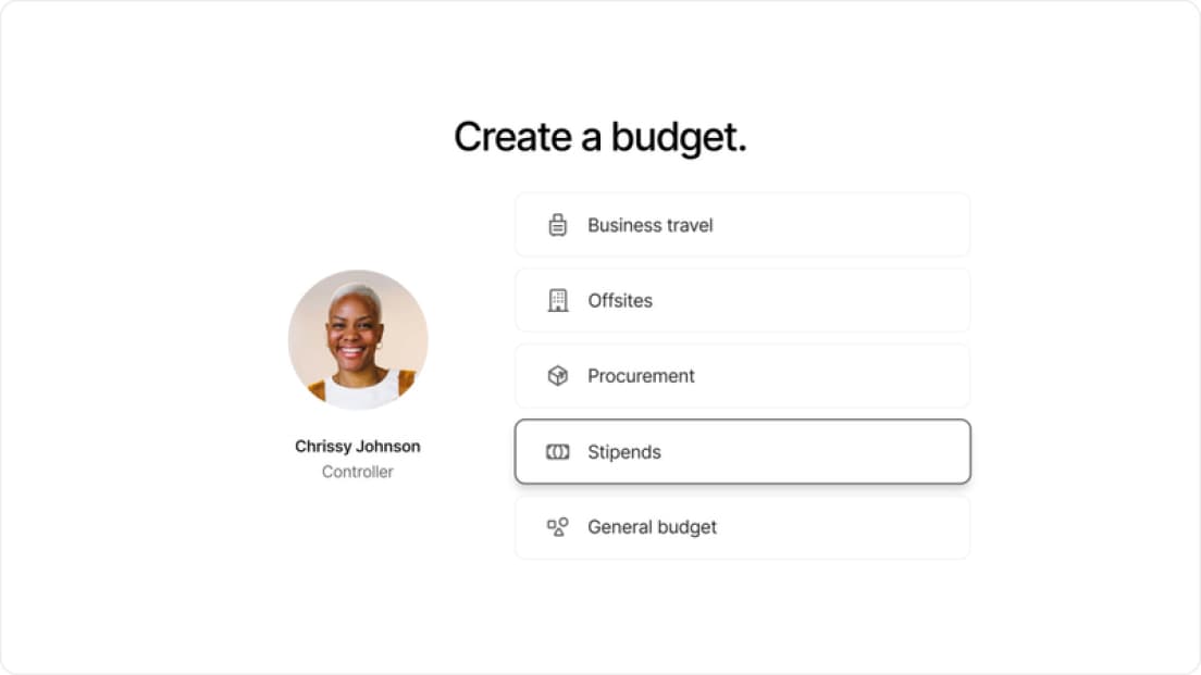 Create a budget